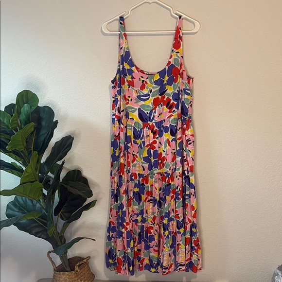 Mister Zimi size 8 Winifred midi dress in Hawaii print - Picture 1 of 5